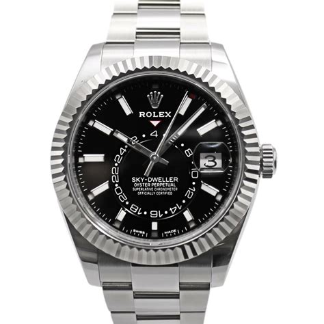 rolex sky dweller fluted bezel|genuine Rolex bezel.